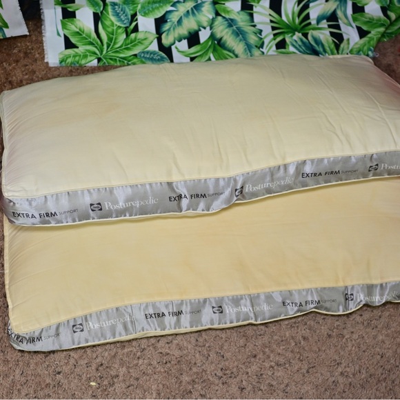 2x Seally “Posturepedic” Extra Firm Pillows - Picture 1 of 2